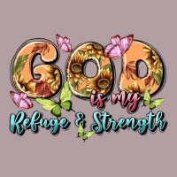 God Is My Refuge And Strength Vintage Hoodie | Teevron