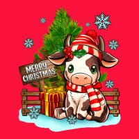 Merry Christmas Cow Classic Tee | Teevron