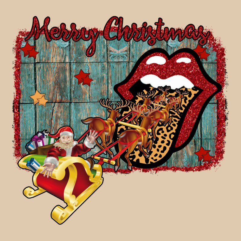 Merry Christmas Lips Santa Heavyweight Sweatshirt by Bettercallsaul | Teevron
