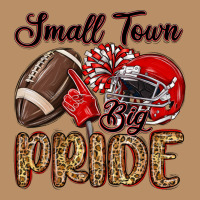 Small Town Big Pride Red Vintage Hoodie | Teevron