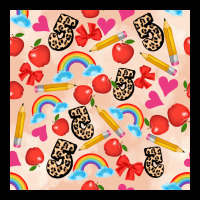 Back To School Seamless Pattern 5 (3600x3600) Ladies Tee | Teevron