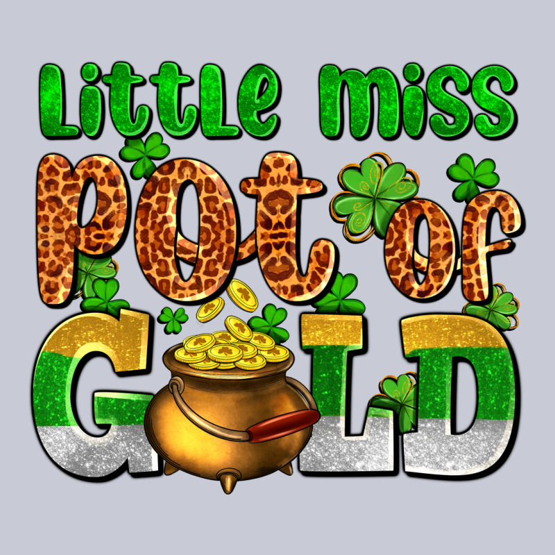 St. Patrick's Little Miss Pot Of Gold Heavyweight Hoodie by OliviaCreatesArt | Teevron