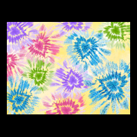 Tie Dye Heart Shaped Background 3200x2400 Ladies Tee | Teevron