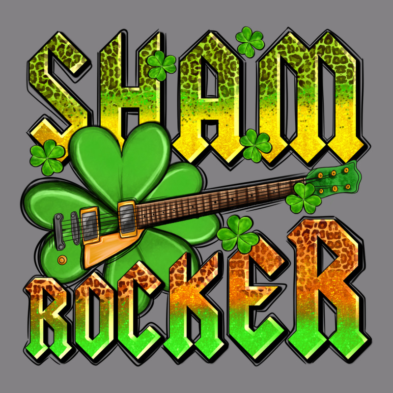St. Patrick’s Day Sham Rocker With Guitar Heavyweight Hoodie by OliviaCreatesArt | Teevron