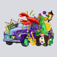 Mardi Gras Gnome On The Truck Zipper Hoodie | Teevron