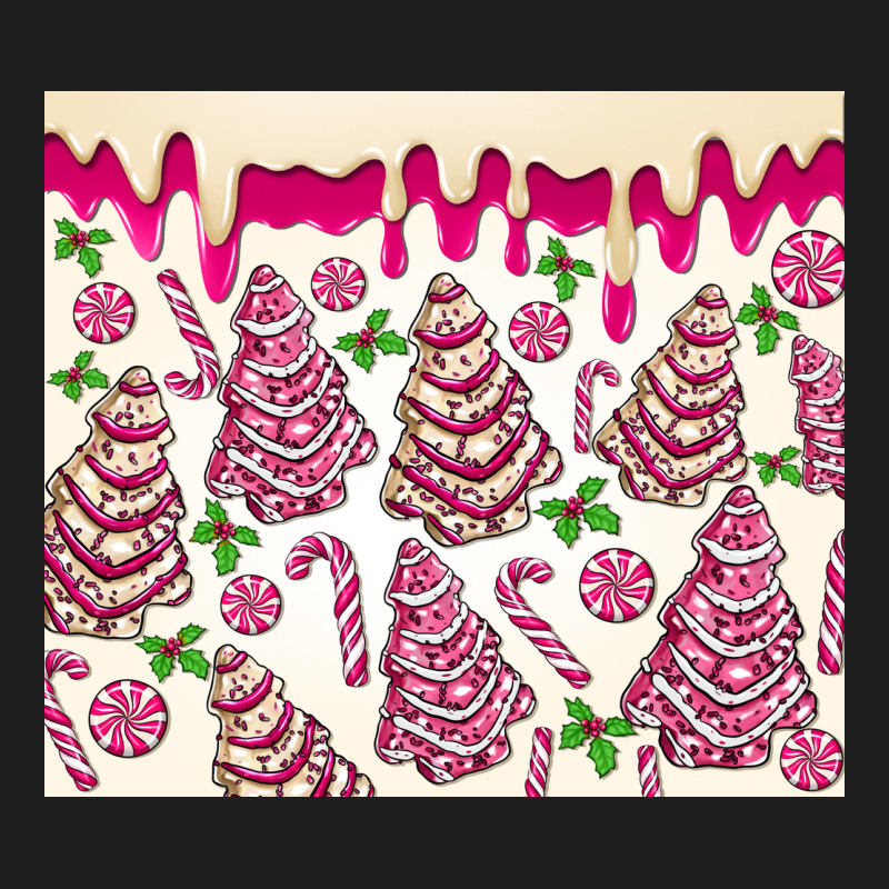 Pink Christmas Tree Cakes Classic Tee by MaliasSmallBusiness | Teevron