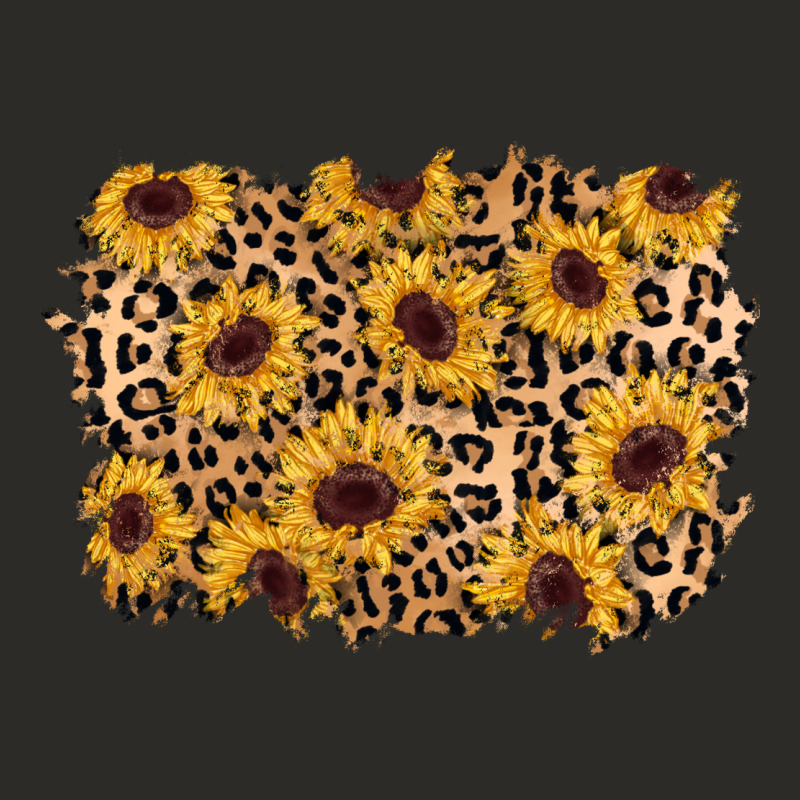 Sunflower Leopard Background Heavy Core Tee by AdoDesignShop | Teevron