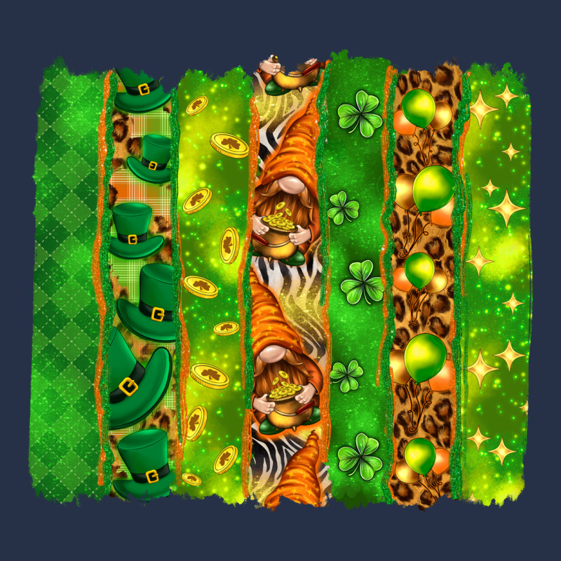 St. Patrick's Day Brushstrokes Premium Hoodie by HowdyJamesFarm | Teevron