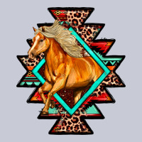 Aztec Symbol White Horse Heavyweight Hoodie | Teevron