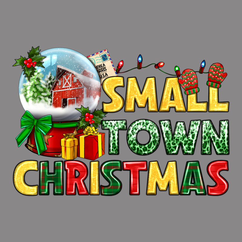Small Town Christmas Vintage Tee by NancyCooperArtShop | Teevron