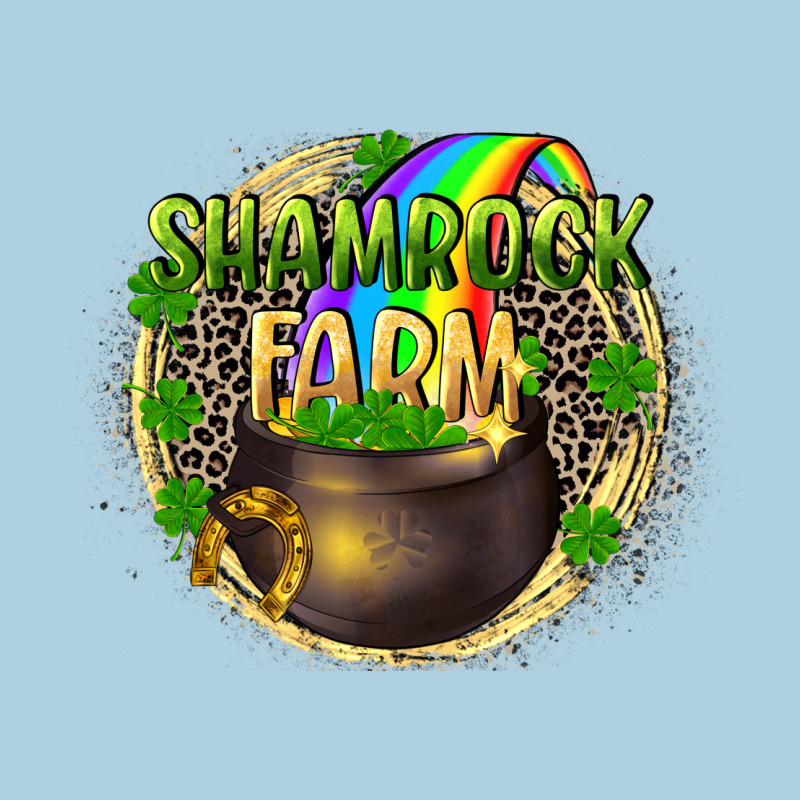 St. Patrick's Shamrock Farm Premium Hoodie by CowGirlArtShop | Teevron