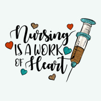 Nursing İs A Work Of Heart Premium Hoodie | Teevron