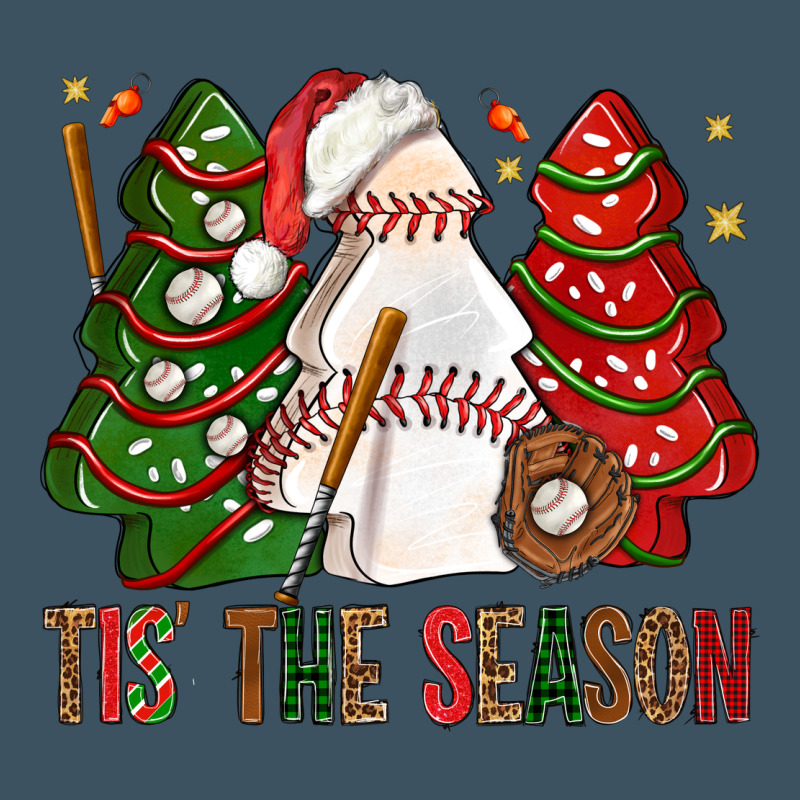 Tis' The Season Baseball Christmas Cakes Bbs Urban Heavy Tee by BundleAndBundleShop | Teevron