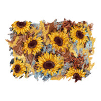 sunflower glitter leather background | Teevron