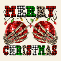 Merry Christmas Skeleton Hands Boobs Vintage Tee | Teevron