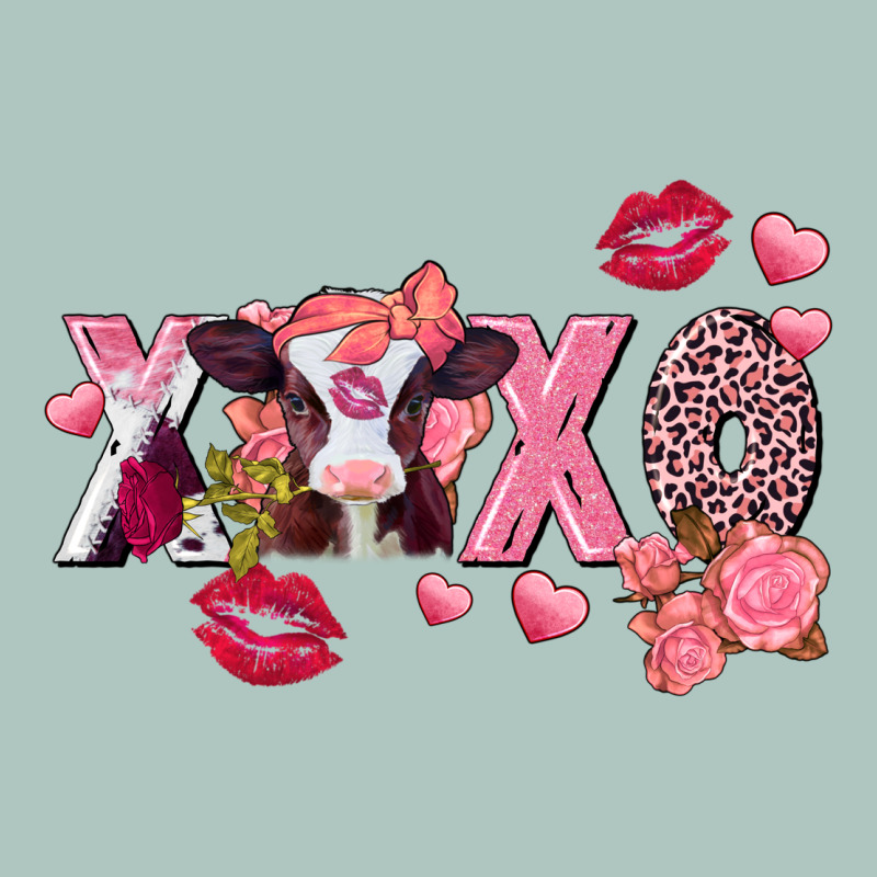 Xoxo Baby Cow Valentine's Day Premium Sweatshirt by FaDigitalArtStudio | Teevron