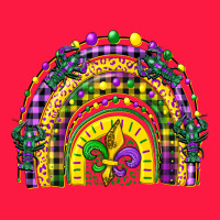 Mardi Gras Rainbow And Fleur De Lis Zipper Hoodie | Teevron