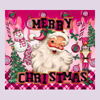 Merry Pink Christmas Santa Classic Tee | Teevron