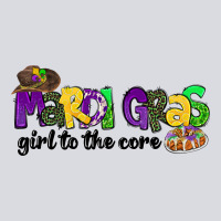 Mardi Gras Girl To The Core Zipper Hoodie | Teevron