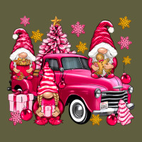 Pink Christmas Gnomes Truck Vintage Tee | Teevron