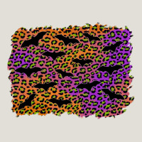 Halloween Leopard Bat Background Heavy Core Tee | Teevron