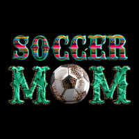 Soccer Mom With Leopard Ball And Serape Leopard Ladies Tee | Teevron