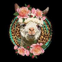 Western Llama And Roses Premium Tee | Teevron