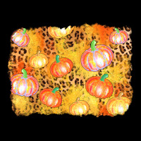 Fall Pumpkin Background Heavy Core Tee | Teevron