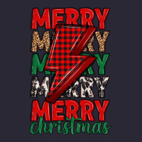 Merry Christmas Lightning Bolt Vintage Tee | Teevron
