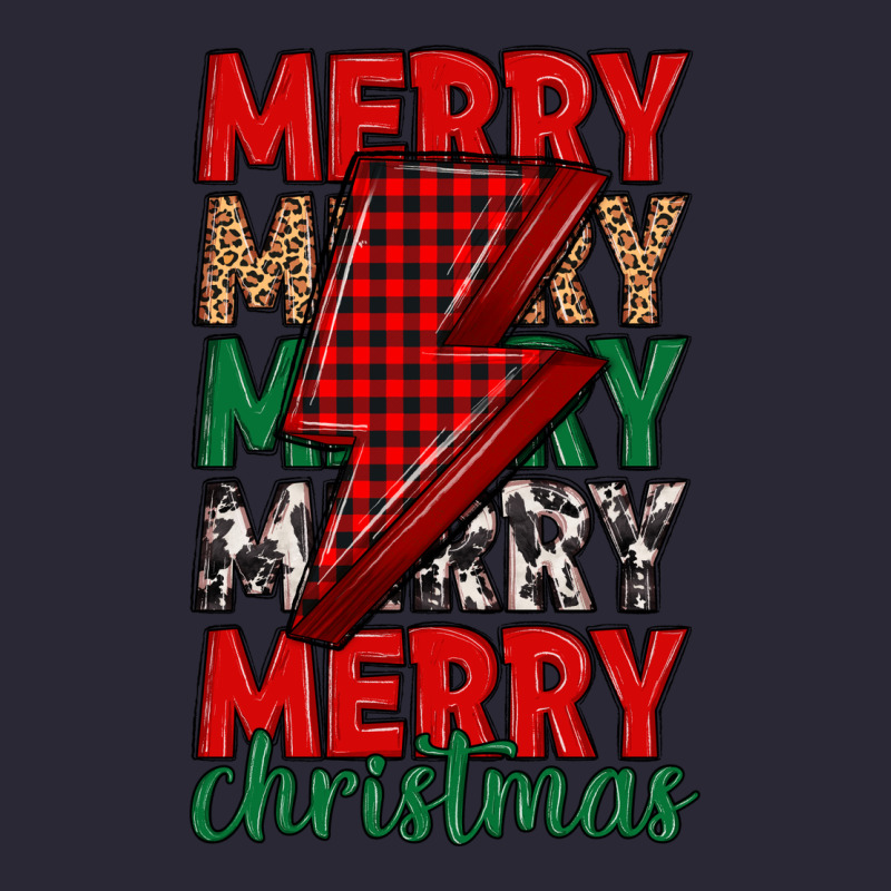 Merry Christmas Lightning Bolt Vintage Tee by MaliasSmallBusiness | Teevron