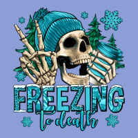 Freezing To Death Winter Skull Long Sleeve Tee | Teevron