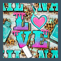 Love Nail And Polish With Leopard Seamless Pattern Bbs Urban Heavy Tee | Teevron