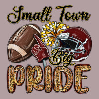 Small Town Big Pride Maroon Yellow Vintage Hoodie | Teevron
