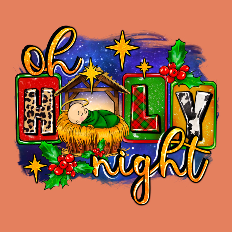 Oh Holy Night With Baby Jesus For Christmas Classic Tee by MaliasSmallBusiness | Teevron