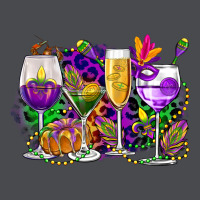 Mardi Gras Wine Glasses Cowgirl Zipper Hoodie | Teevron
