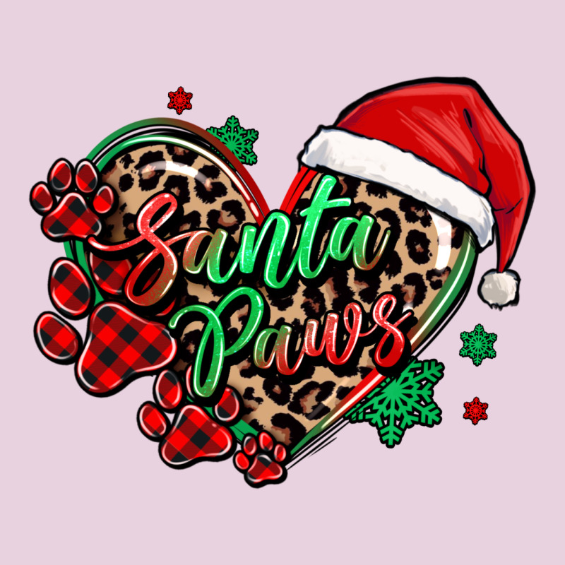 Santa Paws Christmas Heart Classic Tee by MaliasSmallBusiness | Teevron