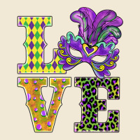 Mardi Gras Love Mask Premium Tee | Teevron