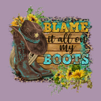Blame It All On My Boots Heavyweight Hoodie | Teevron