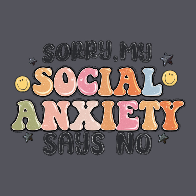 Sorry My Social Anxiety Says No Vintage Hoodie by MaliasSmallBusiness | Teevron