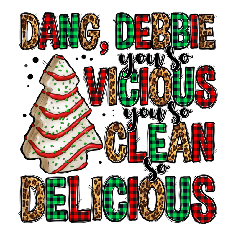 Dang Debbie Christmas Tree Cake Long Sleeve Tee by Jasminsmagicworld | Teevron