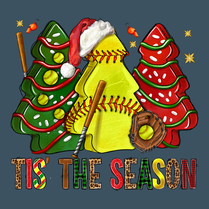 Tis' The Season Softball Christmas Cakes Bbs Urban Heavy Tee by BundleAndBundleShop | Teevron
