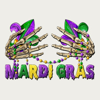 Mardi Gras Skeleton Hands Zipper Hoodie | Teevron