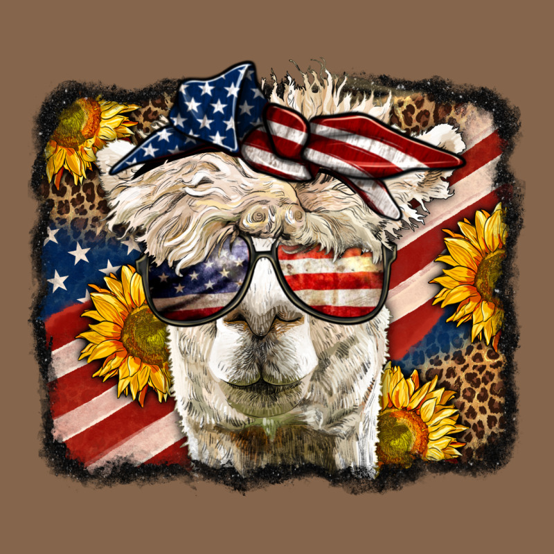 4th Of July Llama Premium Tee by LillyAllenDesigns | Teevron