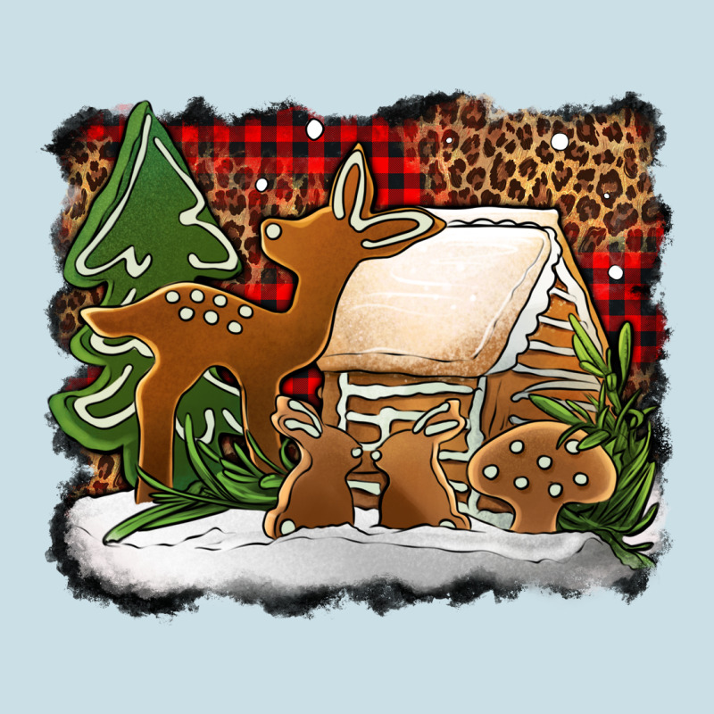 Christmas Cookies Buffalo Plaid Ladies Tee by Jasminsmagicworld | Teevron