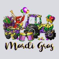 Mardi Gras Tractor Zipper Hoodie | Teevron