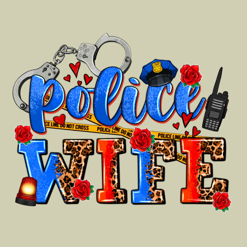 Police Wife Heavy Core Tee by AdoDesignShop | Teevron