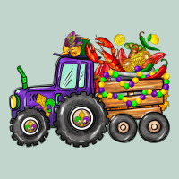 Mardi Gras Tractor Zipper Hoodie | Teevron