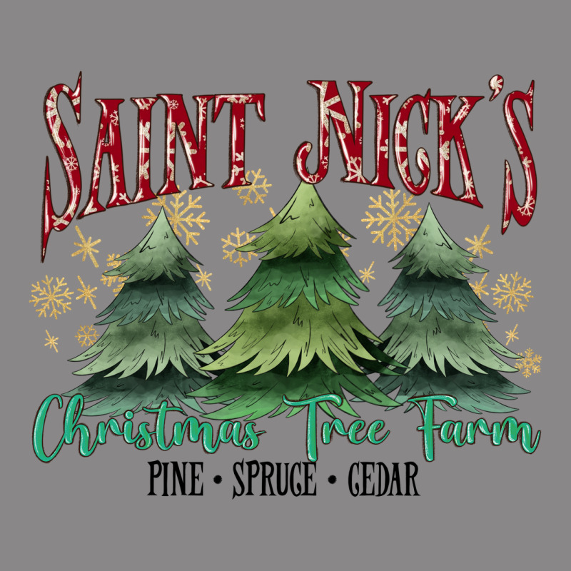 Saint Nick's Christmas Tree Farm Vintage Tee by MaliasSmallBusiness | Teevron