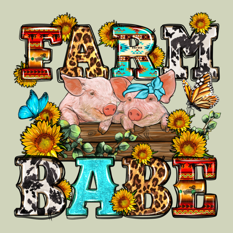 Western Farm Babe Heavyweight Hoodie by OliviaCreatesArt | Teevron