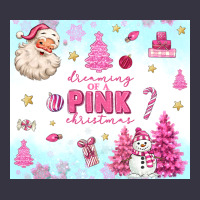 Dreaming Of A Pink Christmas Vintage Hoodie | Teevron